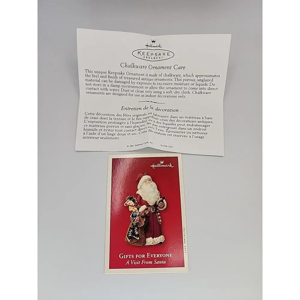 Hallmark Keepsake Ornament‎ Gifts For Everyone 2003 U76